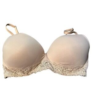 PINK by victoria's secret tan wireless bra size 34D